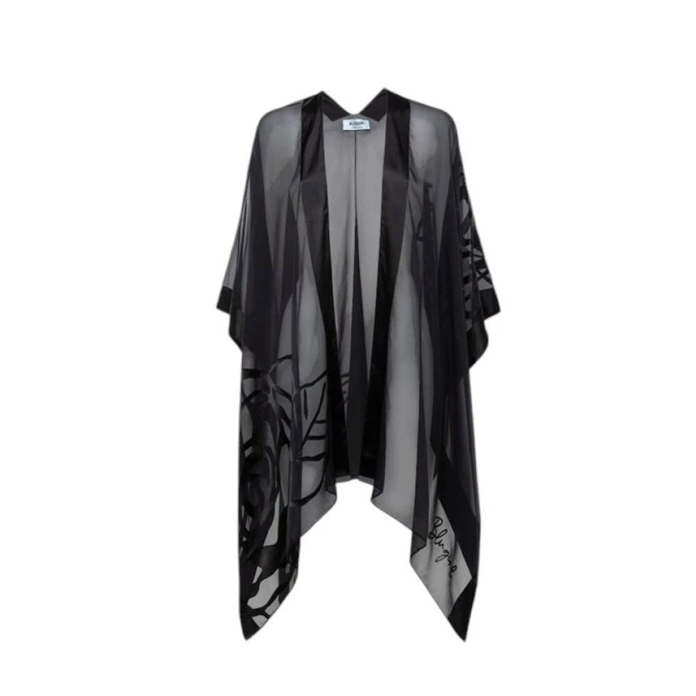 Blugirl - Jackets > Capes - Black - Blugirl - Modalova