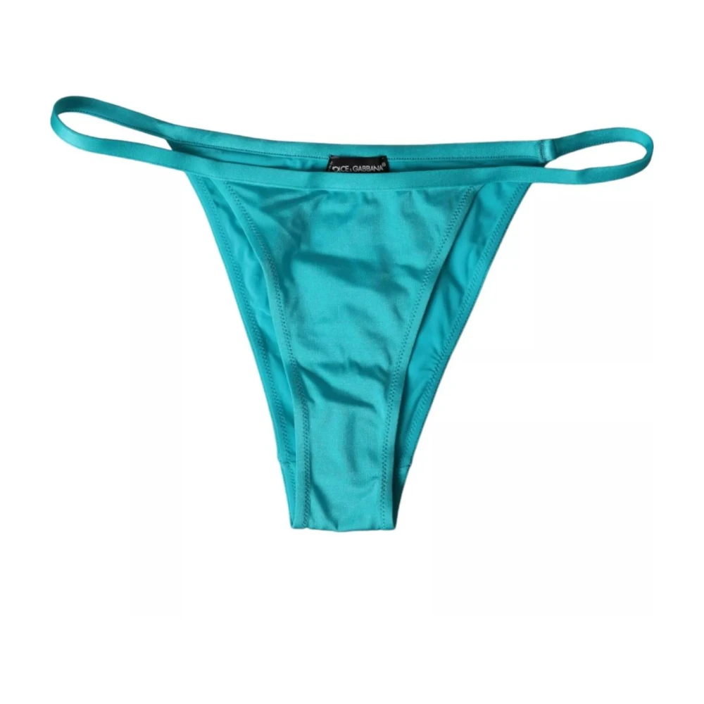 Dolce & Gabbana Mujer Azul - Parte Inferior De Bikini -Verde - Swimwear - M - Parte Inferior De Bikini -Verde