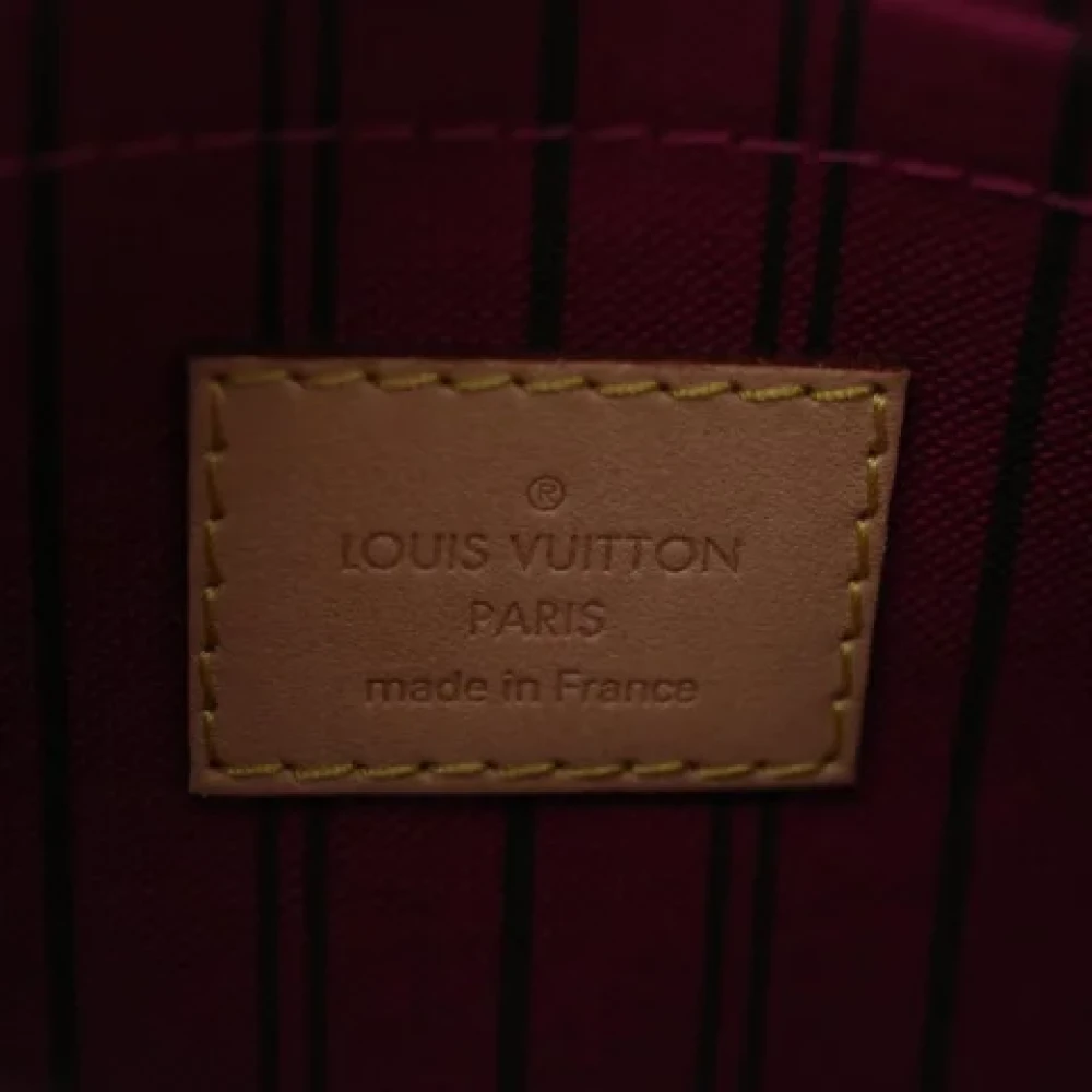 Louis Vuitton Vintage Pre-owned Cotton clutches Multicolor Dames