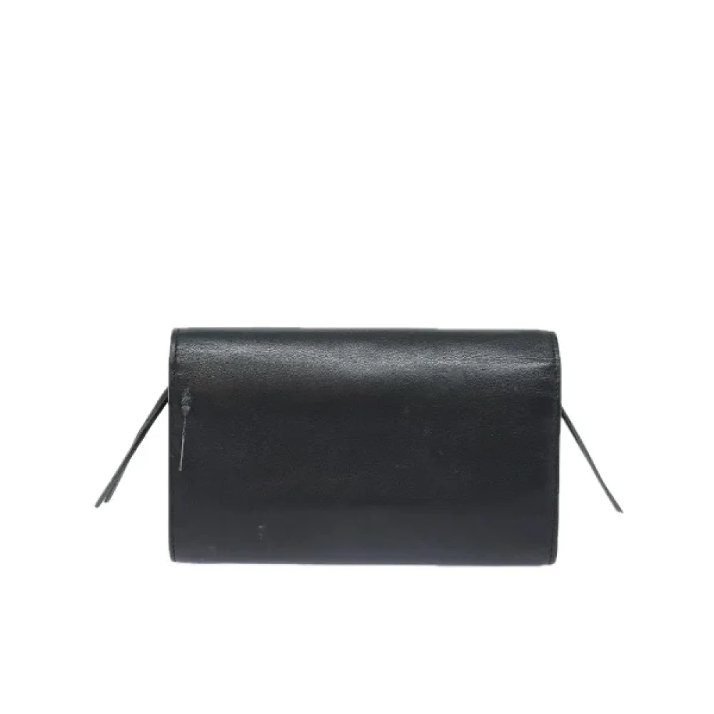 Balenciaga Vintage Pre-owned Leather wallets Black Dames