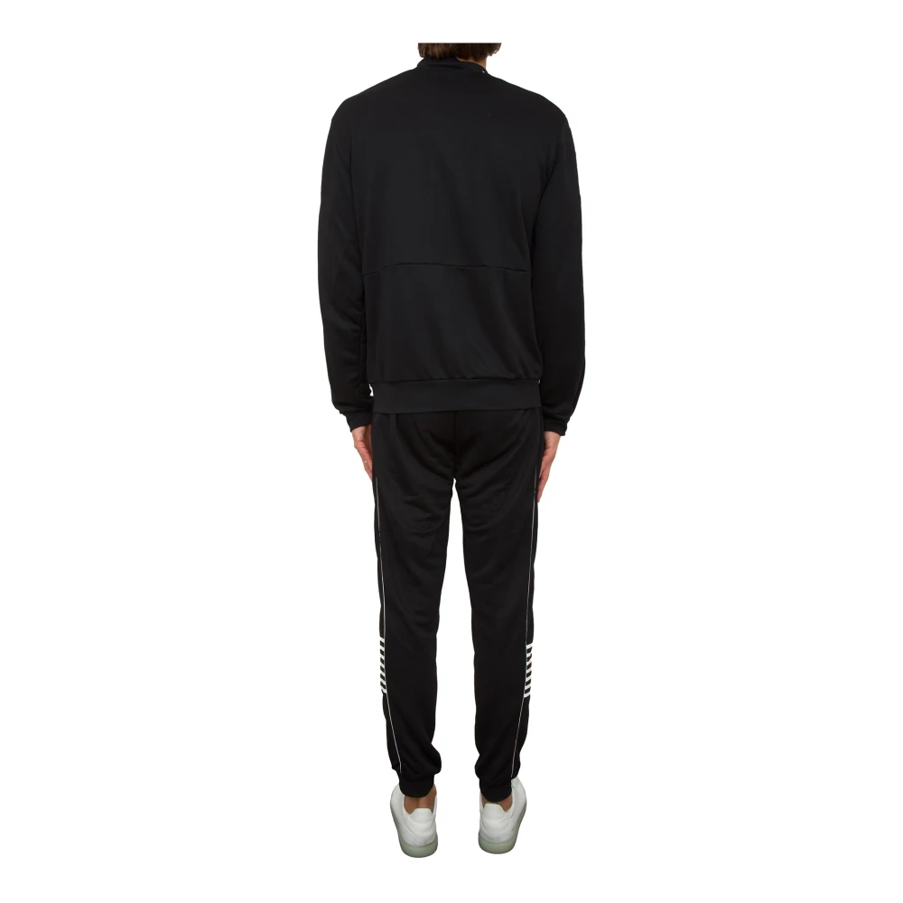 Emporio Armani EA7 Zwart Sportief Trainingspak Black Heren