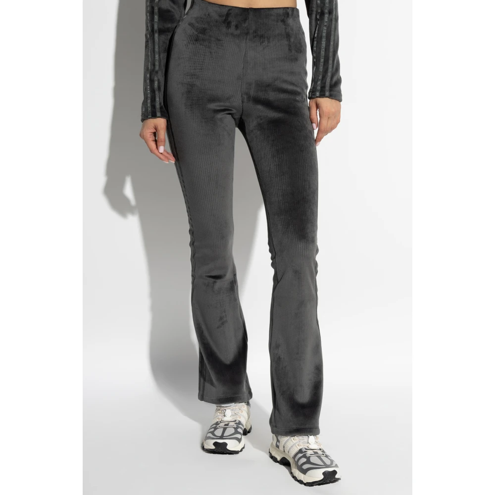 adidas Originals Geribbelde Broek Gray Dames