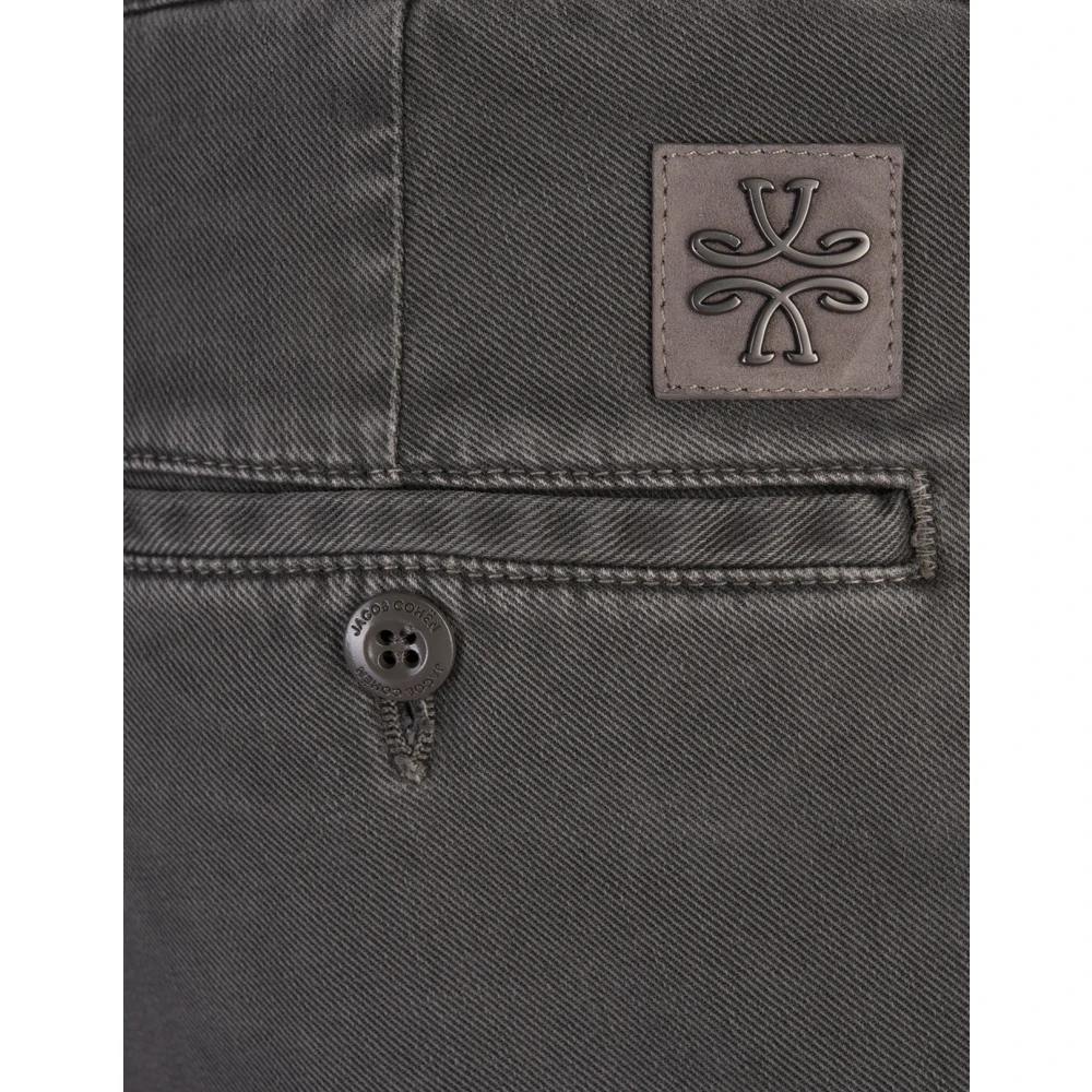 Jacob Cohën Slim Fit Grijze Broek Gray Heren