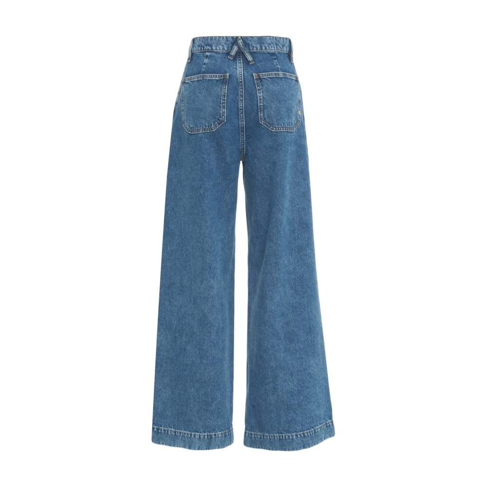 Cycle Blauwe Volume Jeans Elegante Zakken Blue Dames
