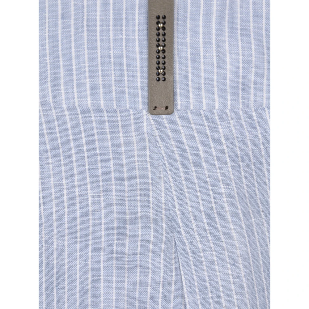 PESERICO Canvas Damesbroek Blue Dames