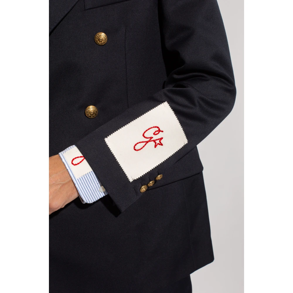 Golden Goose Double-breasted blazer Blue Heren