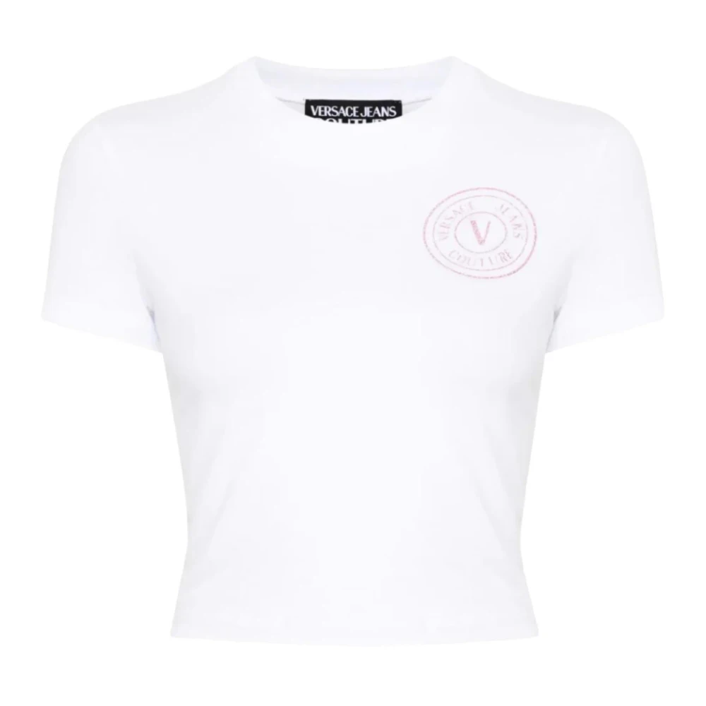 Versace Witte T-shirts en Polos voor Vrouwen White Dames