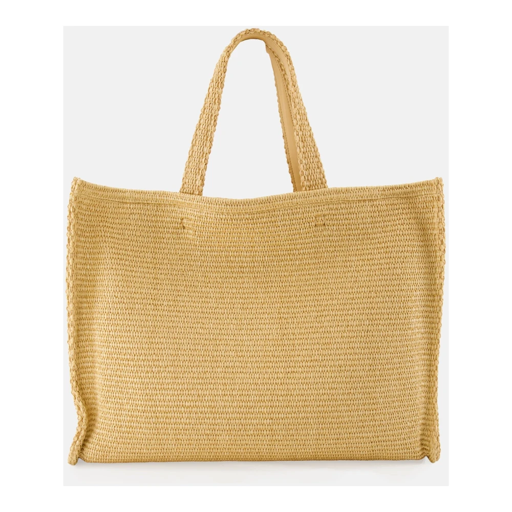 Givenchy G-Tote Raffia Shopper Tas Purple Dames