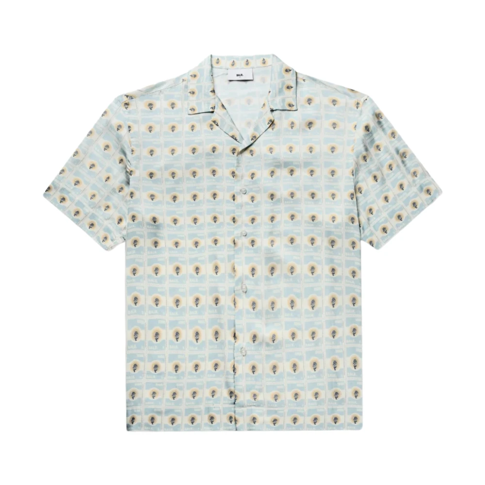 Balr. Stempel Box Helder Wit Shirt Multicolor Heren