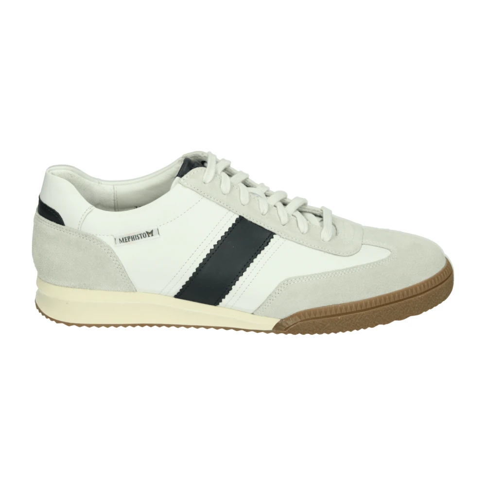 Mephisto Casual leren sneakers Heren Schoenen Veelkleurig Multicolor