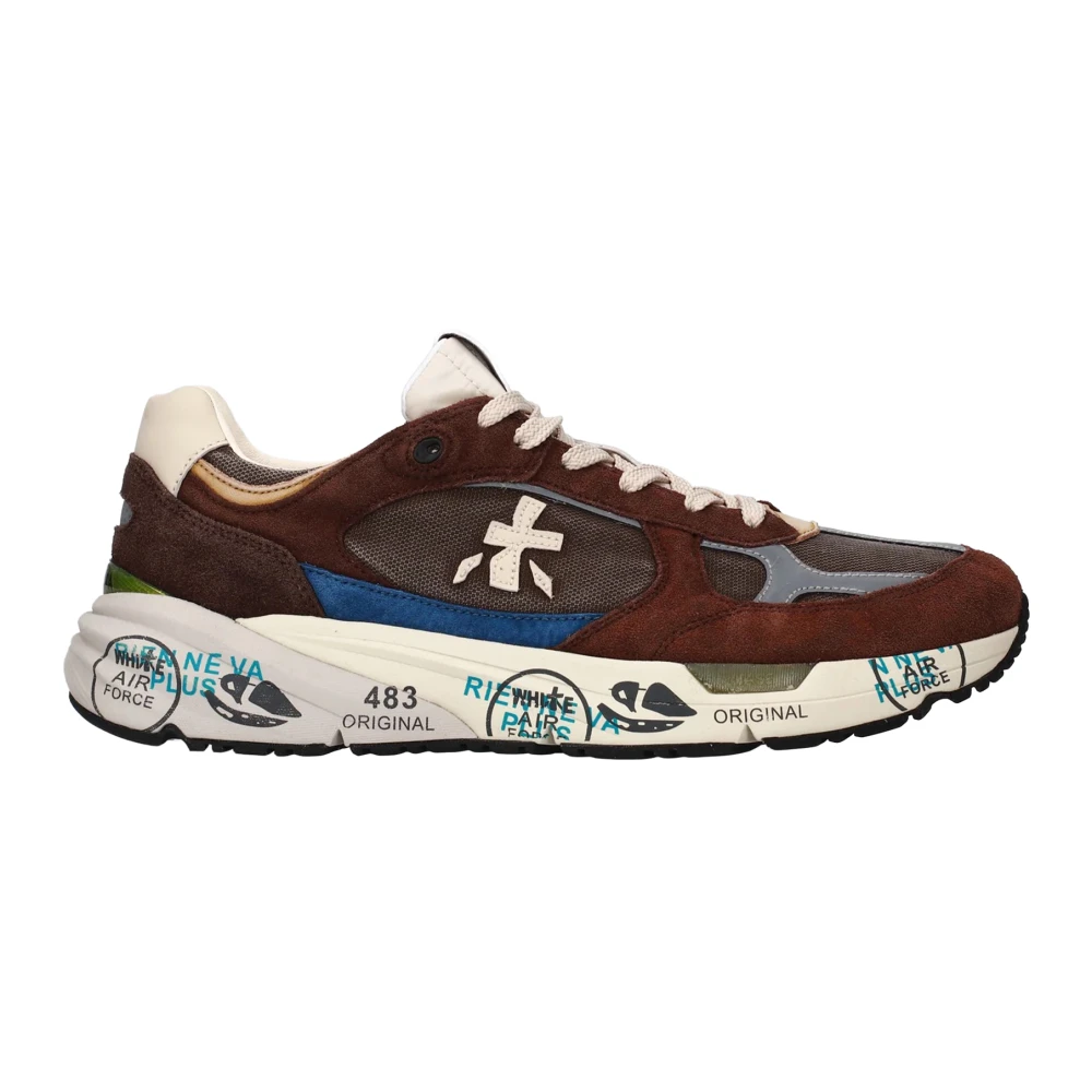 Premiata Men's Multicolor Sneakers, 7 Uk, Mase 25 Trainers