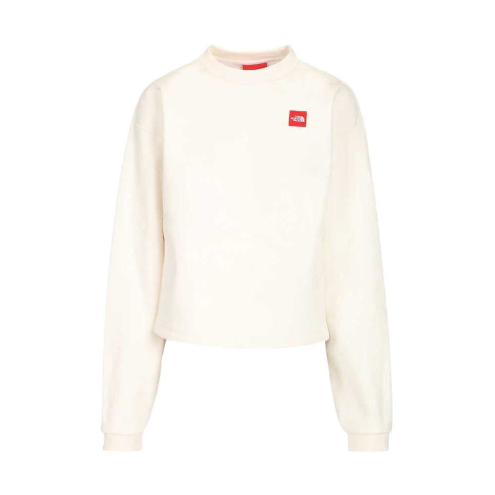 The North Face Women's White Sweatshirts, M, Sweatshirt