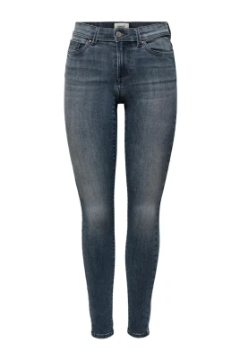 Högmidjade jeans med vida ben