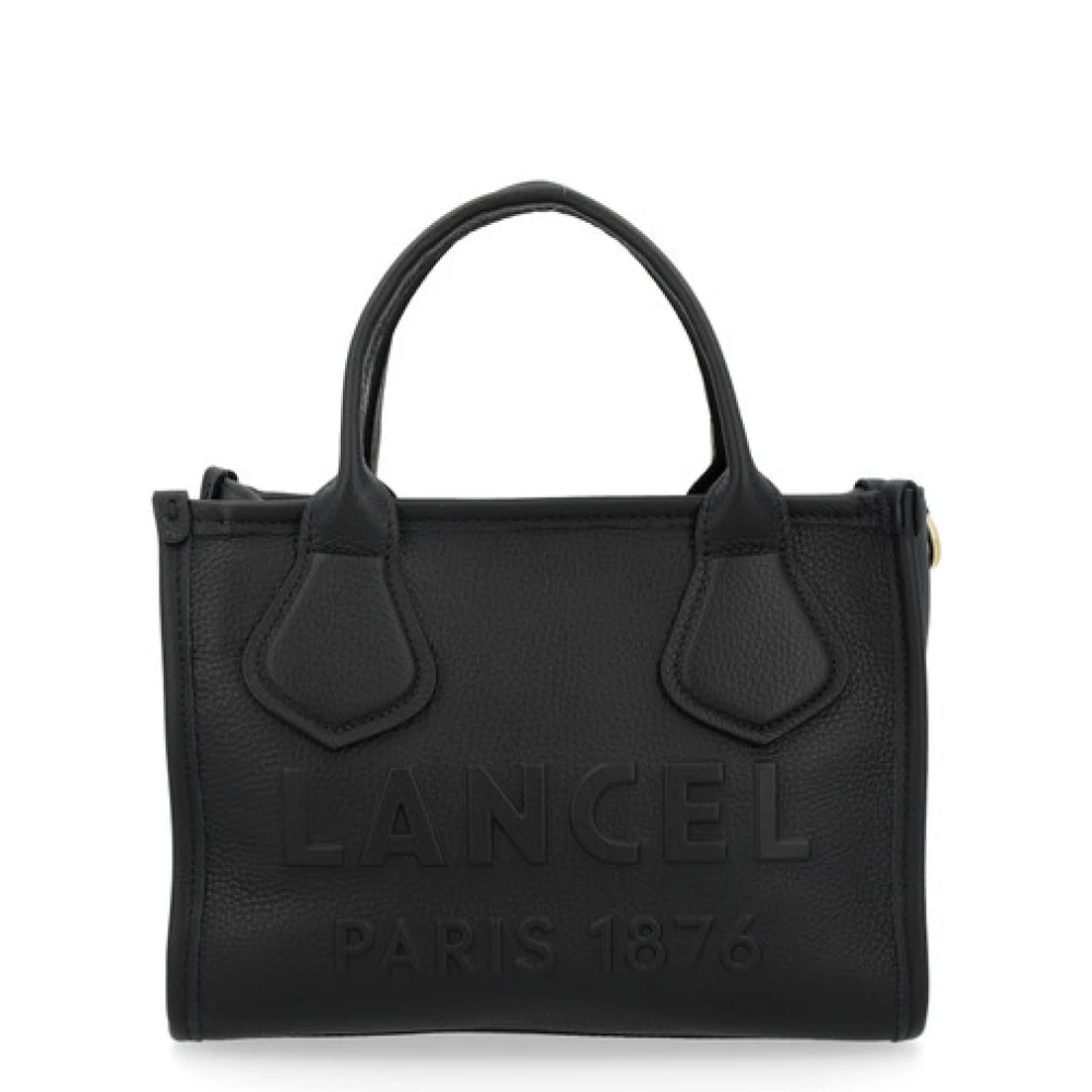 Lancel Zwarte Tote Tas Black Dames