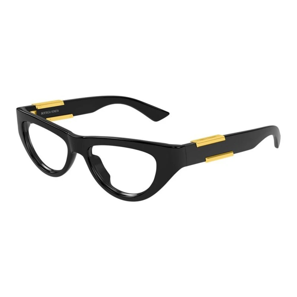 Bottega Veneta Women's Black Glasses, 51 Mm, Cat-Eye Glasses
