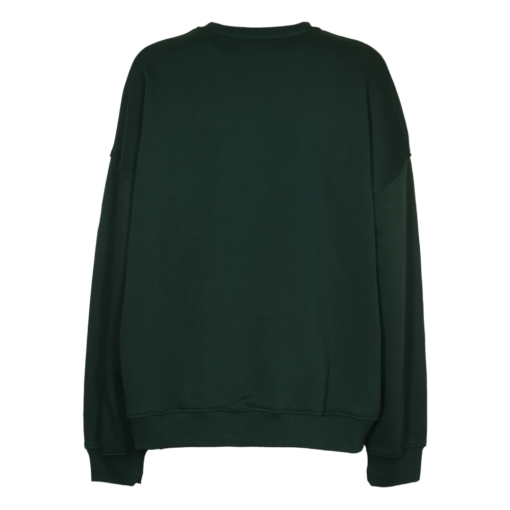 Hinnominate Gedrukte truien met label detail Green Dames