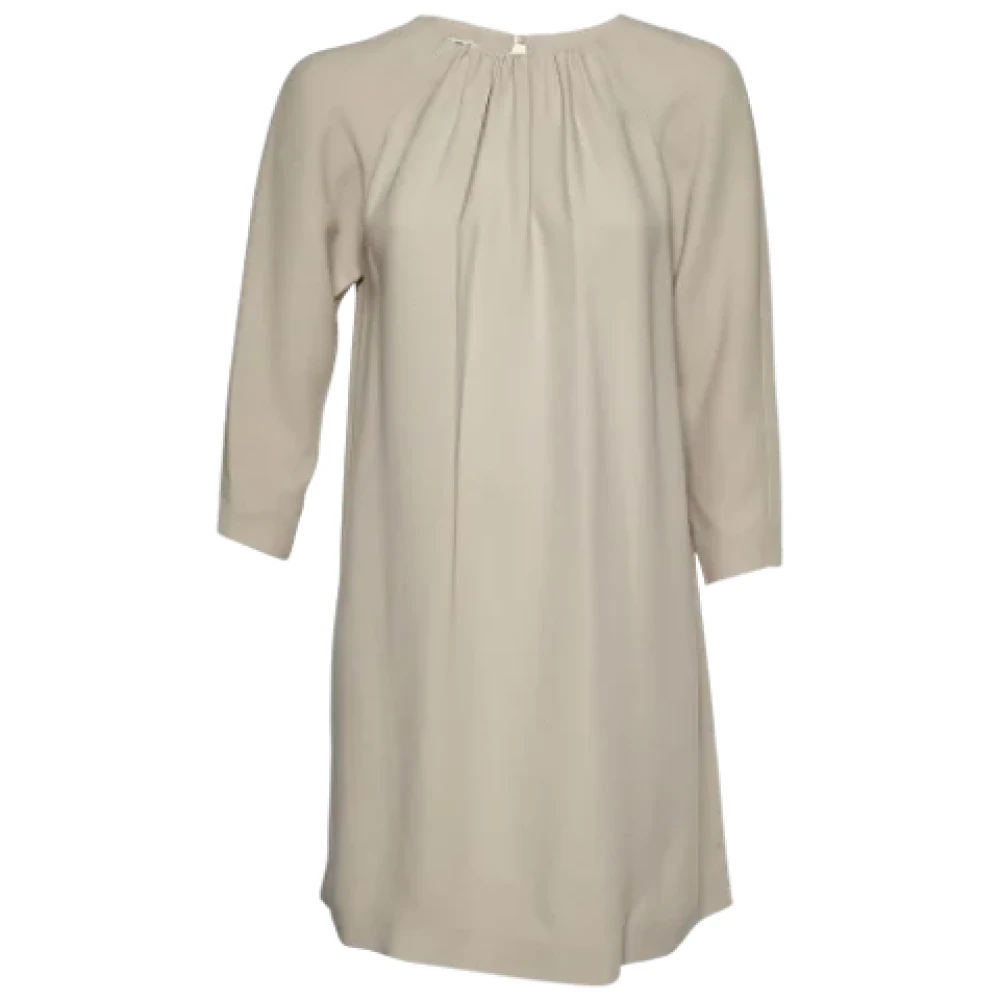 Miu Pre-owned Fabric dresses Beige Dames