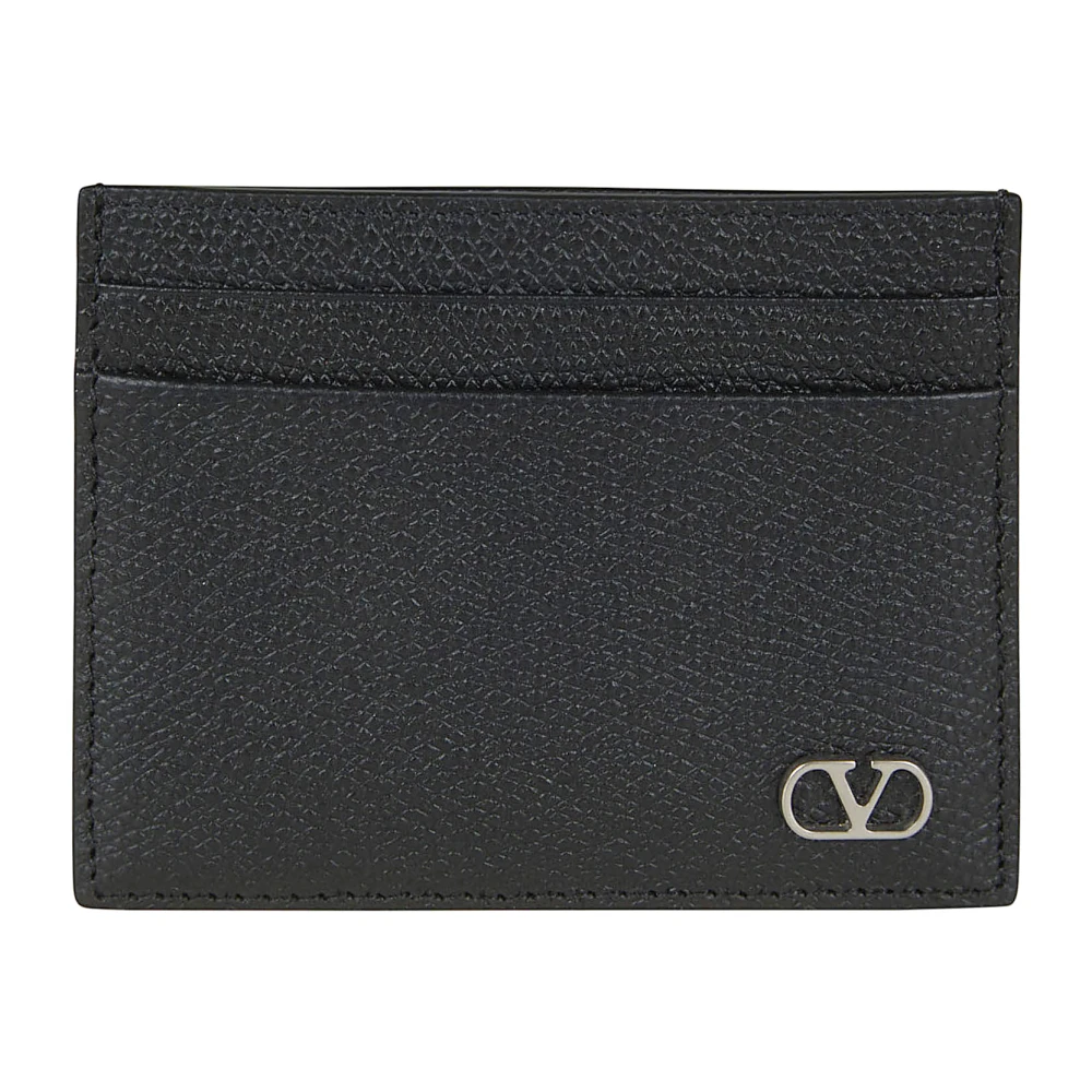 Valentino Garavani Men's Black Wallets & Cardholders, One Size, Vlogo Signature Cardholder