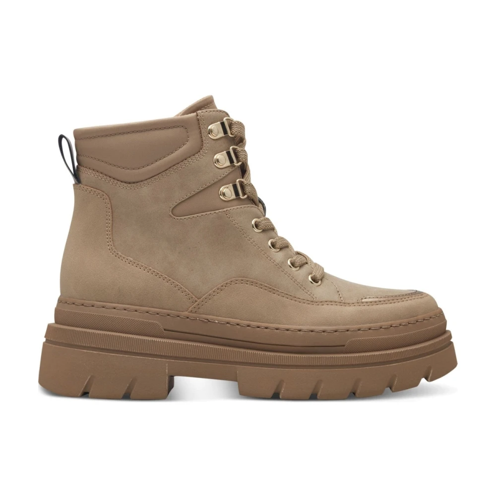 Marco Tozzi Women's Beige Ankle Boots For