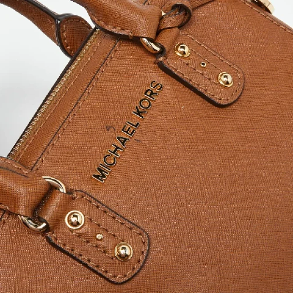 Michael Kors Pre-owned Leather handbags Brown Dames