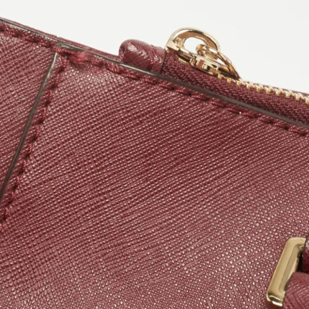 Michael Kors Pre-owned Leather totes Red Dames