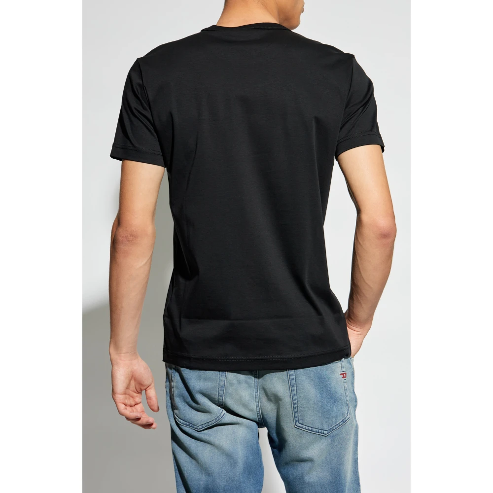Diesel T-shirt T-Miegor-K77 Black Heren
