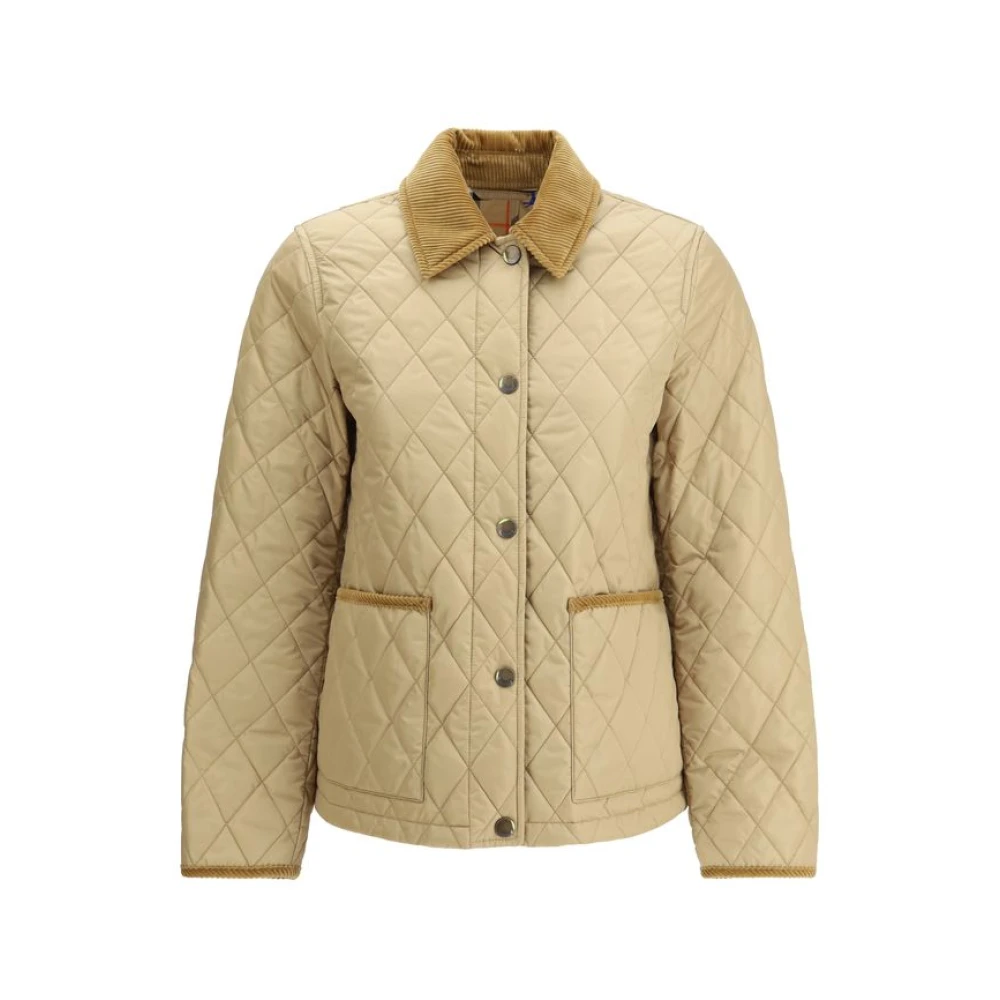 Burberry Donna Beige Giacche, L, New,
