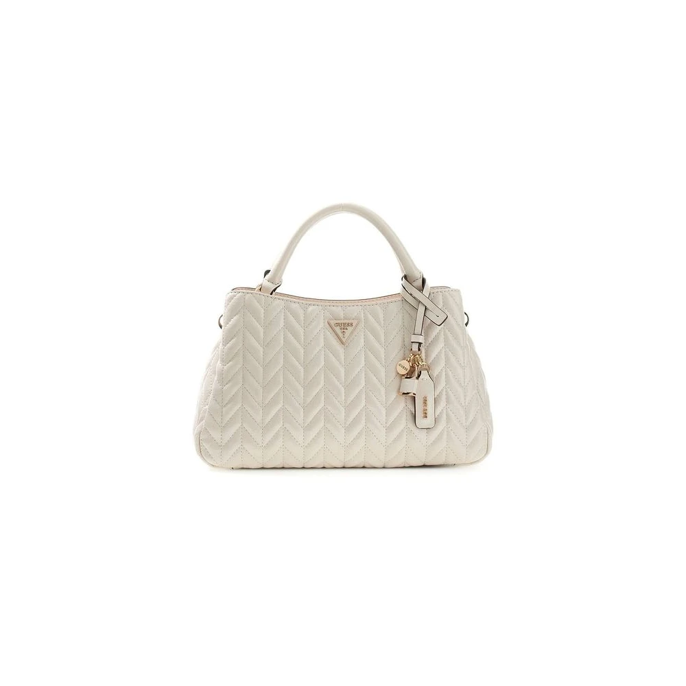 Guess Beige Cheryl Handbag - Female - Handbags - One Size - Bags