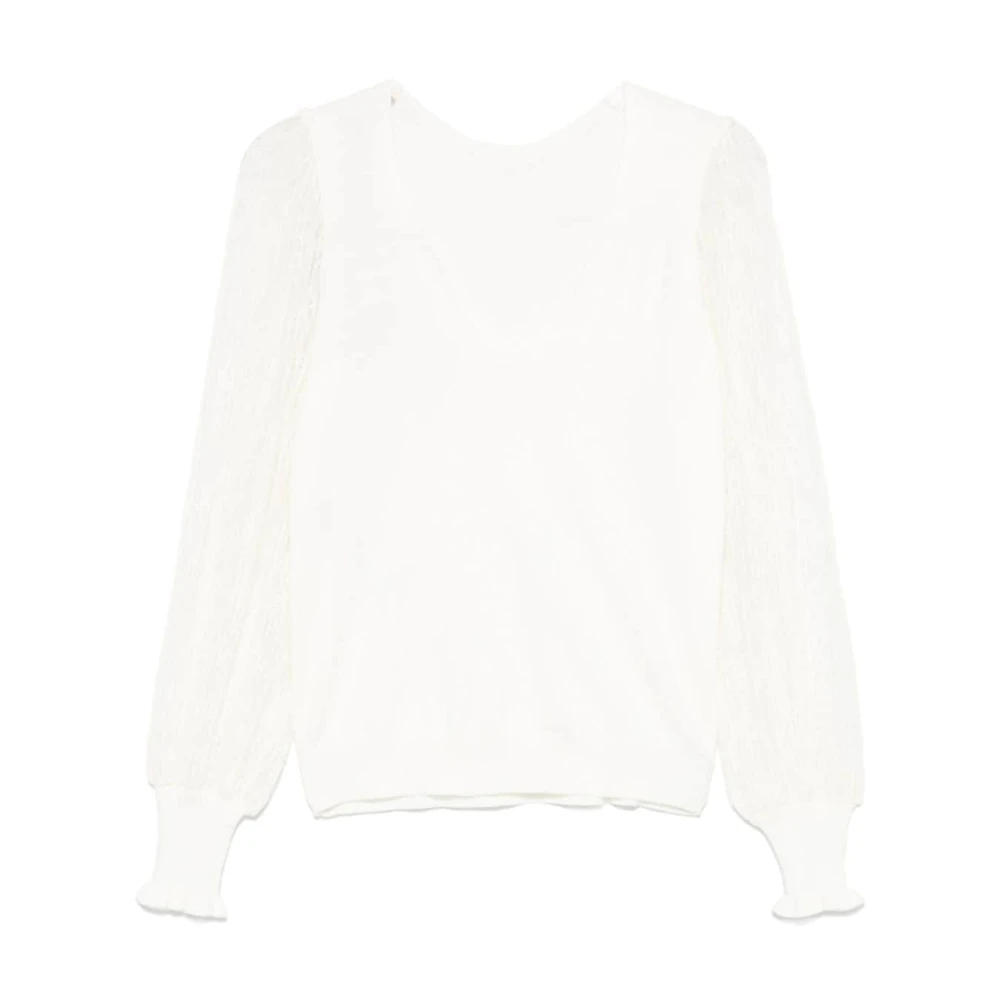Twinset Witte Sweater Set White Dames