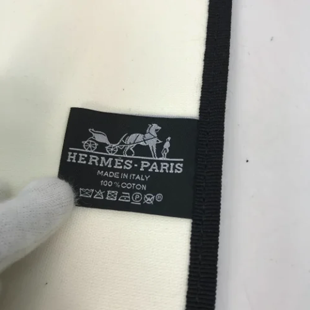 Hermès Vintage Pre-owned Cotton totes Blue Dames