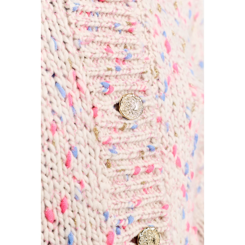 Rich & Royal Neps Yarn Vest Pink Dames