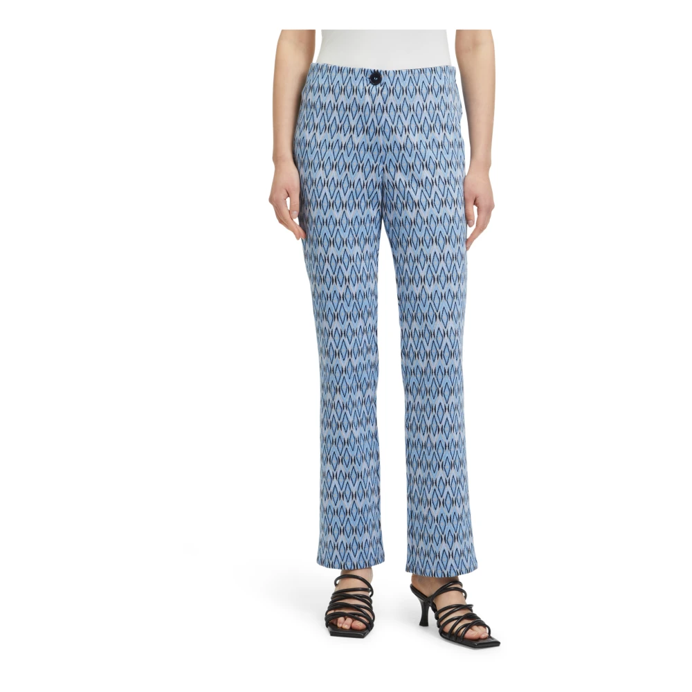 Betty Barclay Slim Fit Stretch Broek Blue Dames