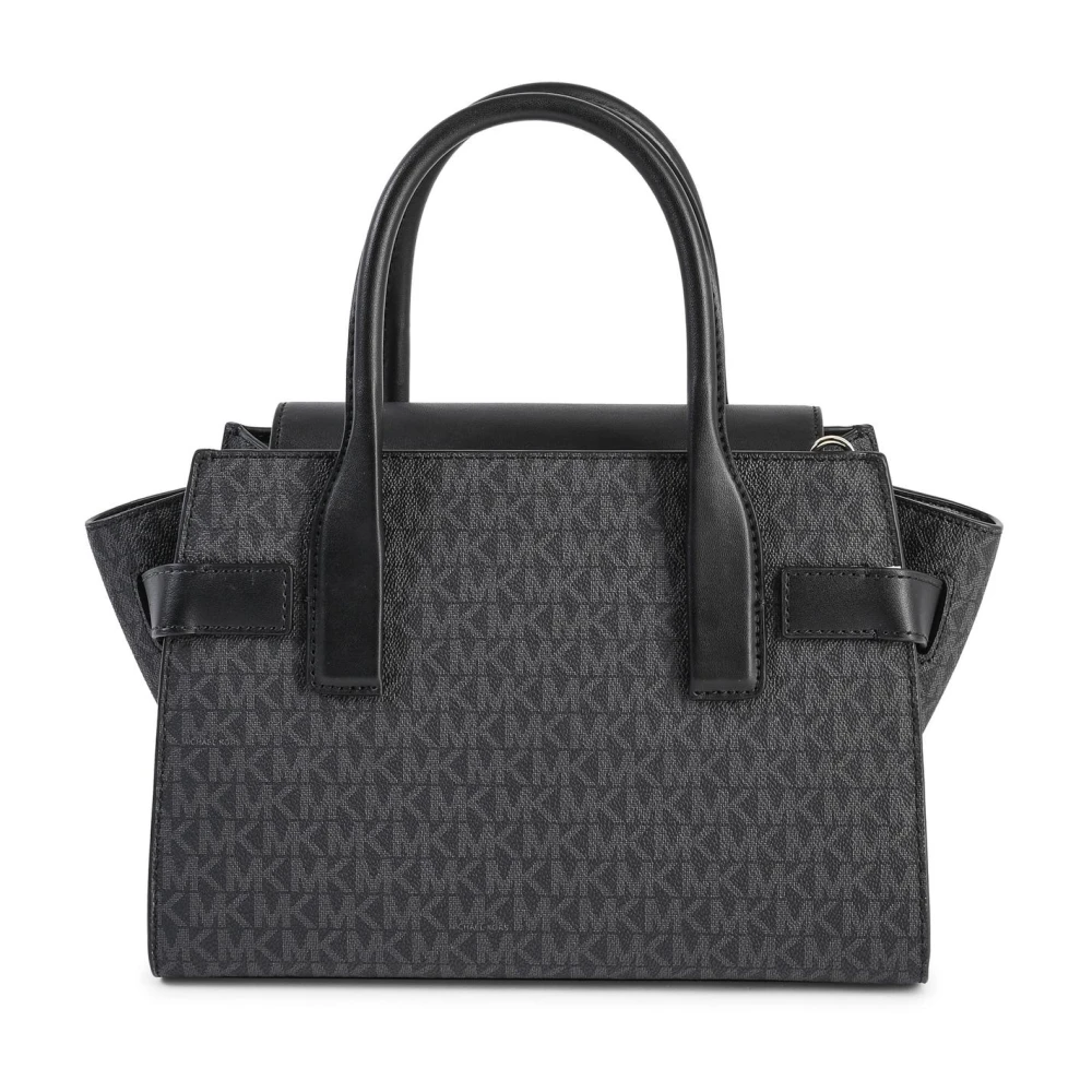 Michael Kors Zwarte Multi Flap Handtas Black Dames