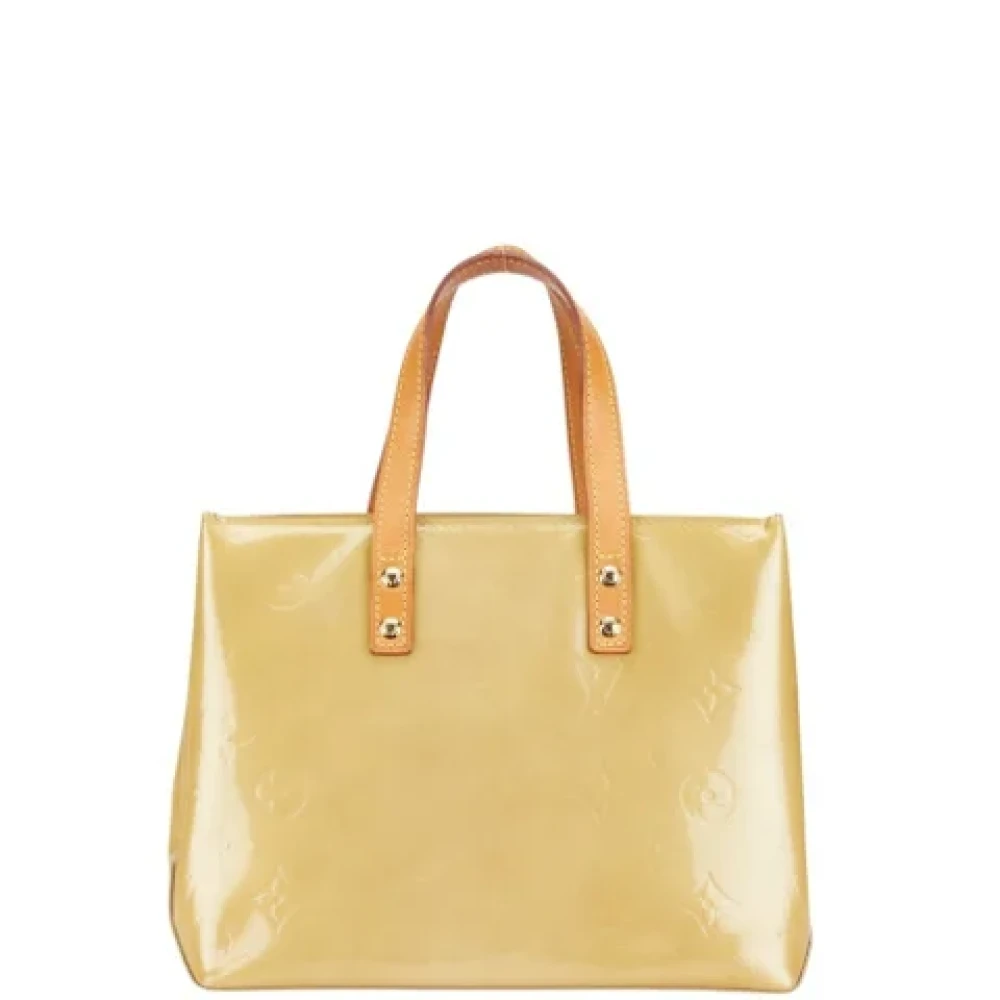 Louis Vuitton Vintage Pre-owned Leather louis-vuitton-bags Beige Dames