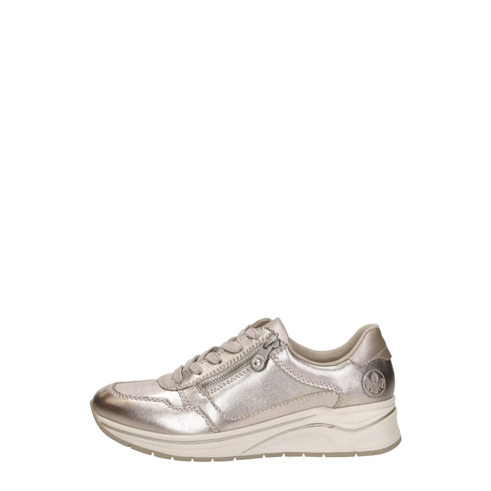 Rieker Sneakers Laag Dames Schoenen Geel