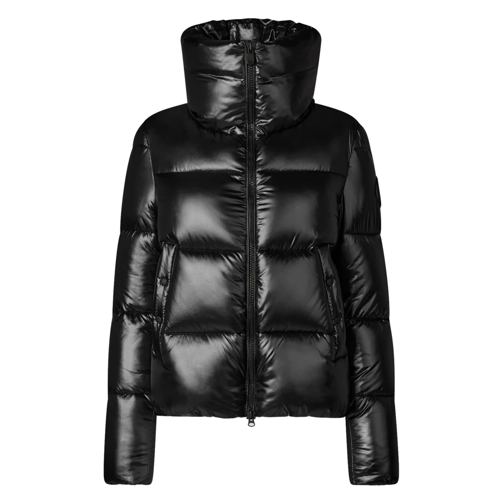 Save The Duck Women's Black Isla Lightweight Puffer Jacket