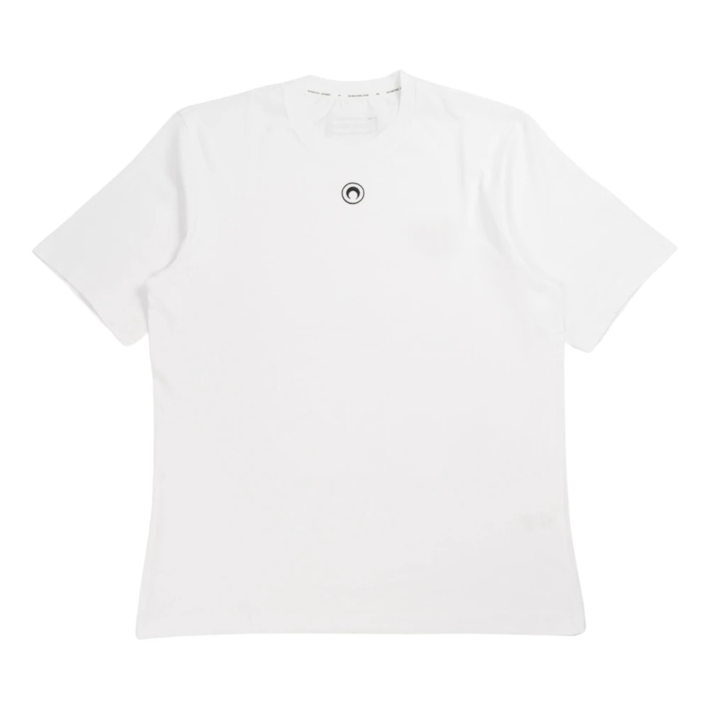 Marine Serre Biologisch Katoen Wit T-shirt White Heren