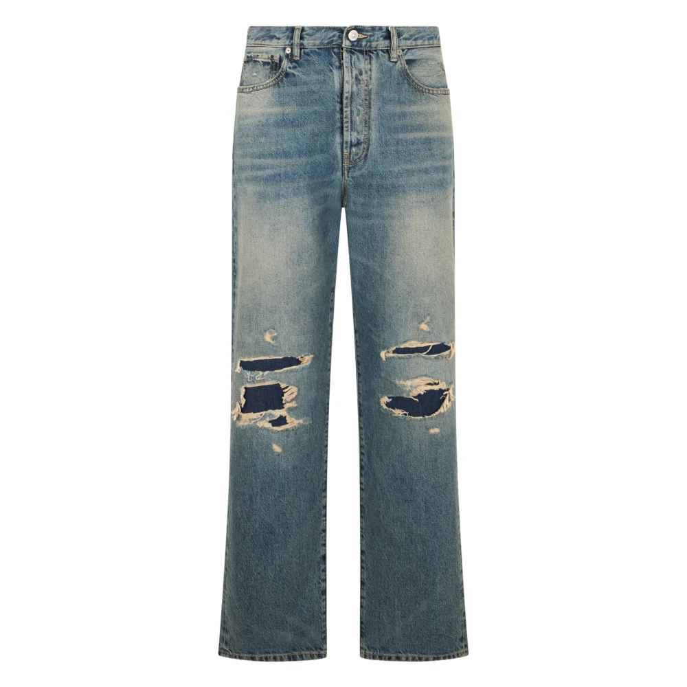 Maison Margiela Jeans Dritti Effetto Distressed - Immagine 7