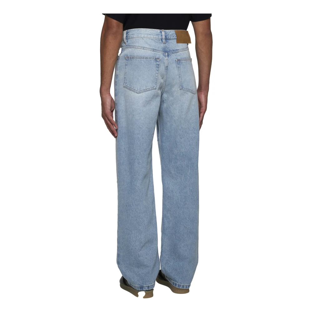 MM6 Maison Margiela Straight Jeans Blue Heren