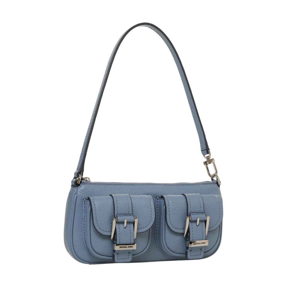 Michael Kors Blauwe Schoudertas 'Zoe' Blue Dames