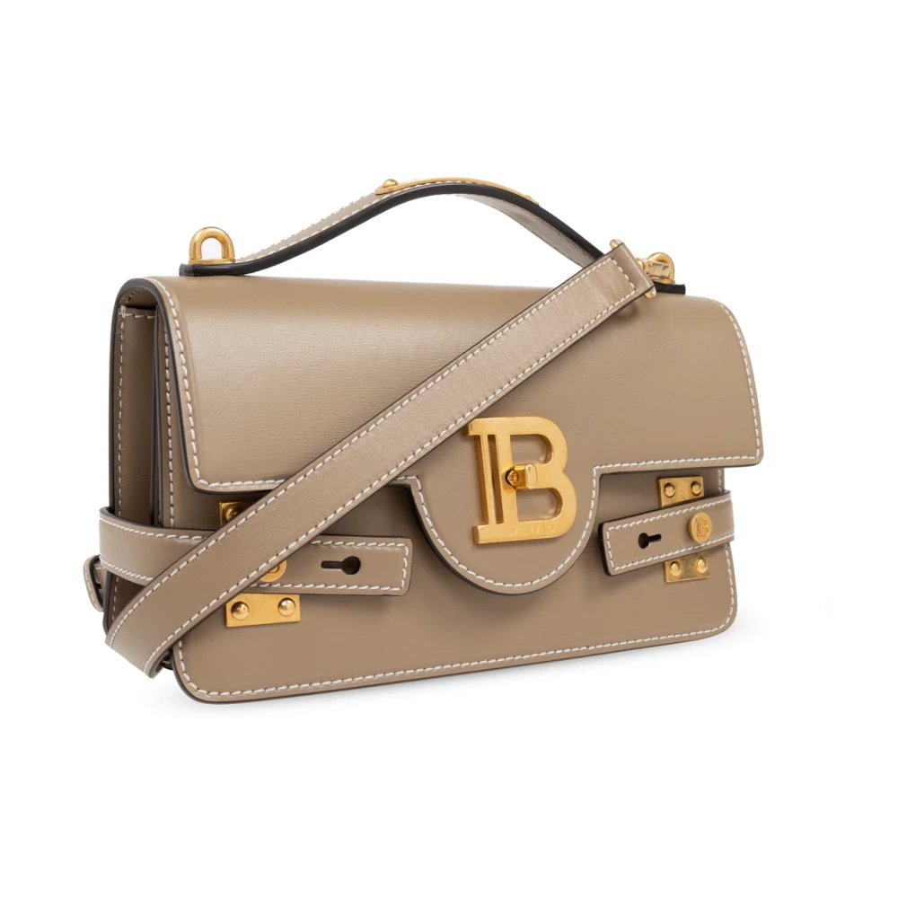 Balmain Schoudertas B-Buzz Brown Dames