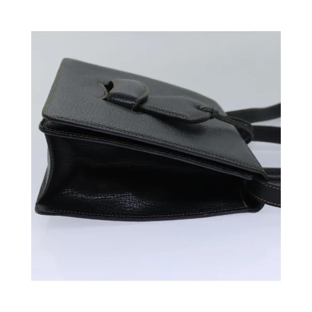 Loewe Pre-owned Leather handbags Black Dames
