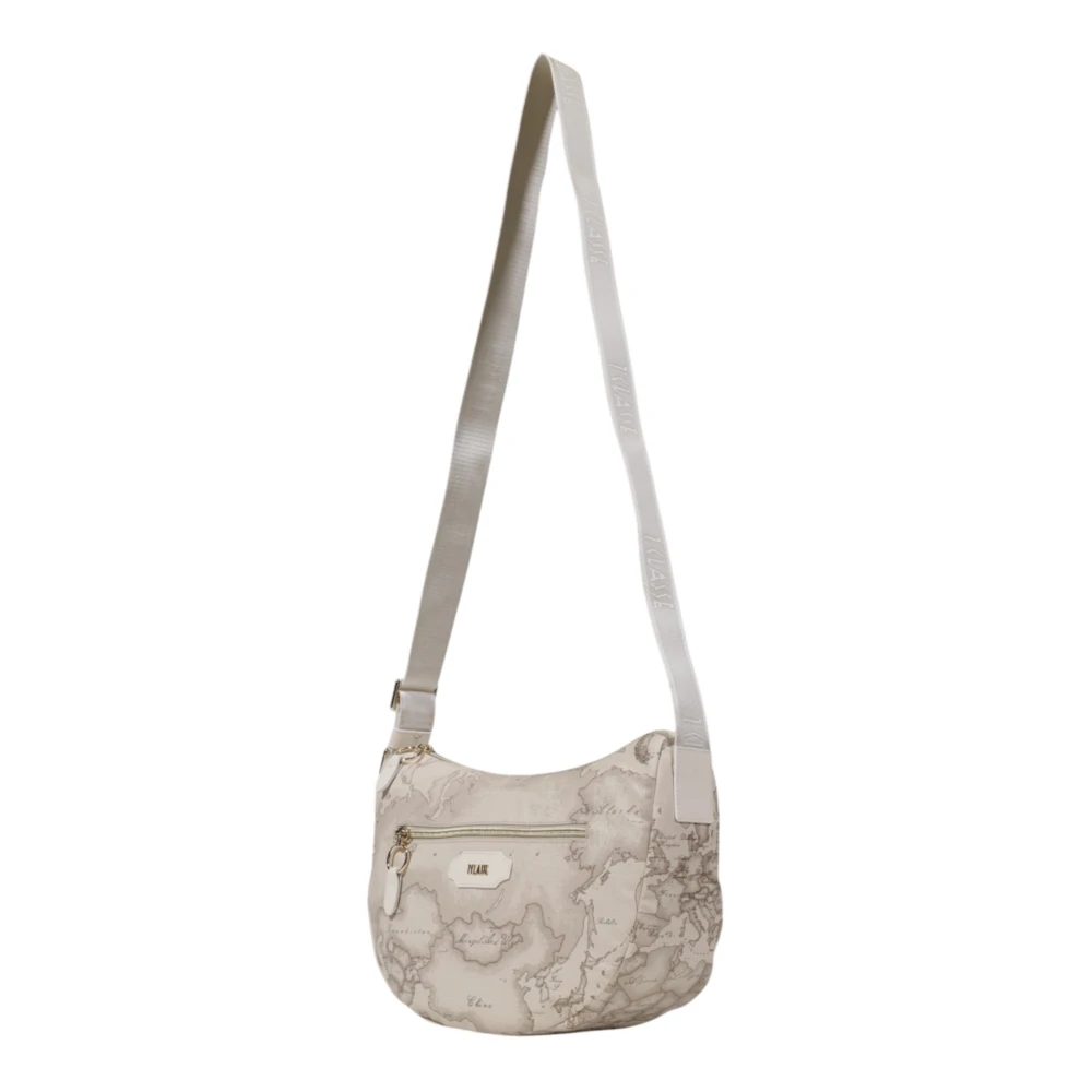 Alviero Martini 1a Classe Stijlvolle ritstas met zakken Beige Dames