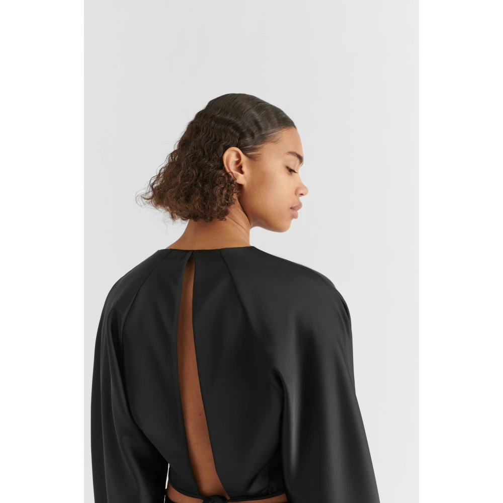 Axel Arigato Demi open rug top Black Dames