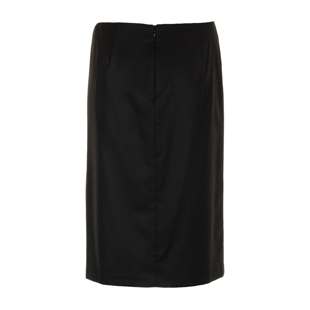 Seventy Zwarte Rok Gonna Stijl Black Dames
