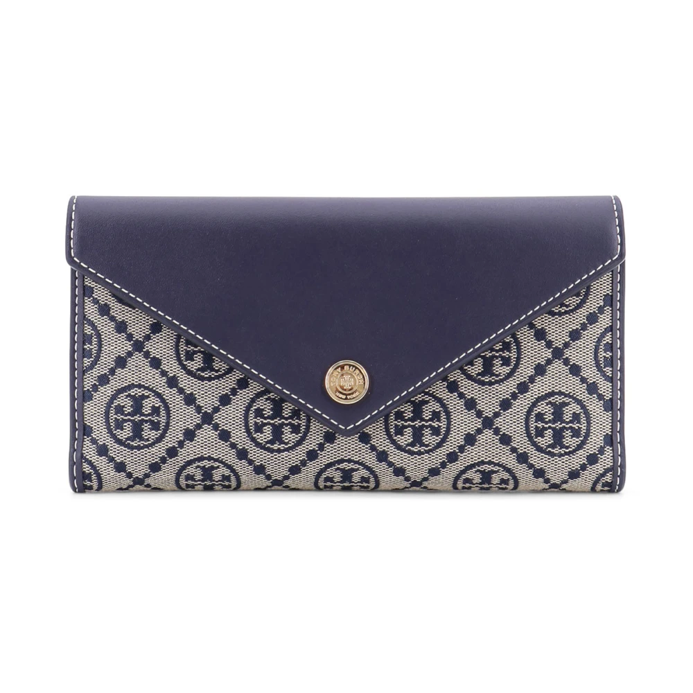 Tory Burch Women's Blue Wallet - Wallets & Cardholders - One Size - Accessories