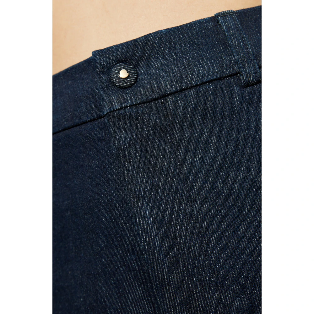 Moncler Straight cut jeans Blue Dames