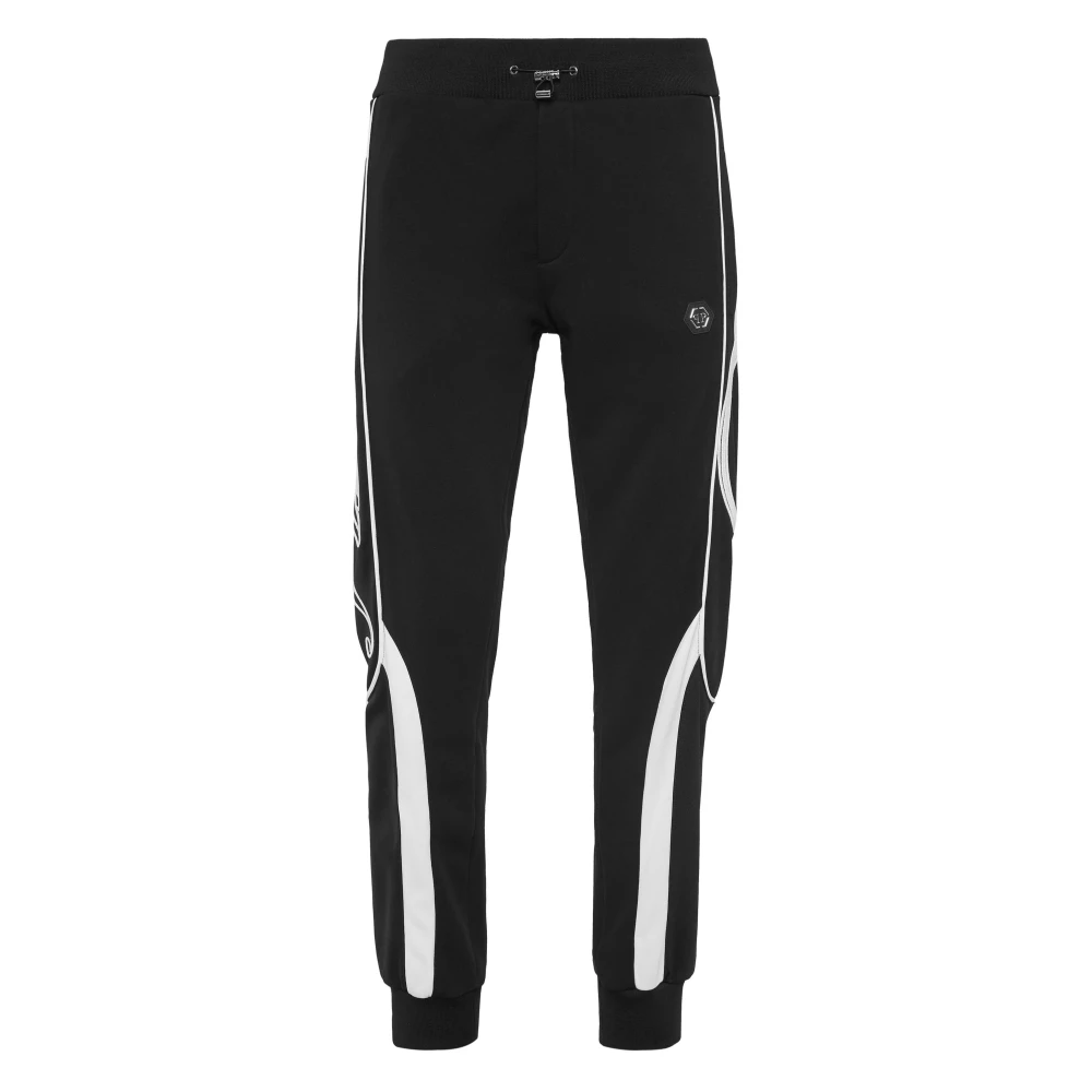 Philipp Plein Men's Black Sweatpants, M, Joggers