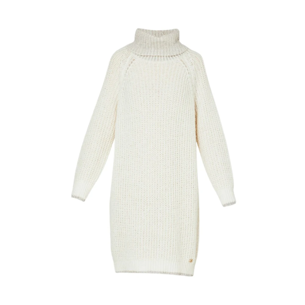 Liu Jo Basis Jurk Beige Dames