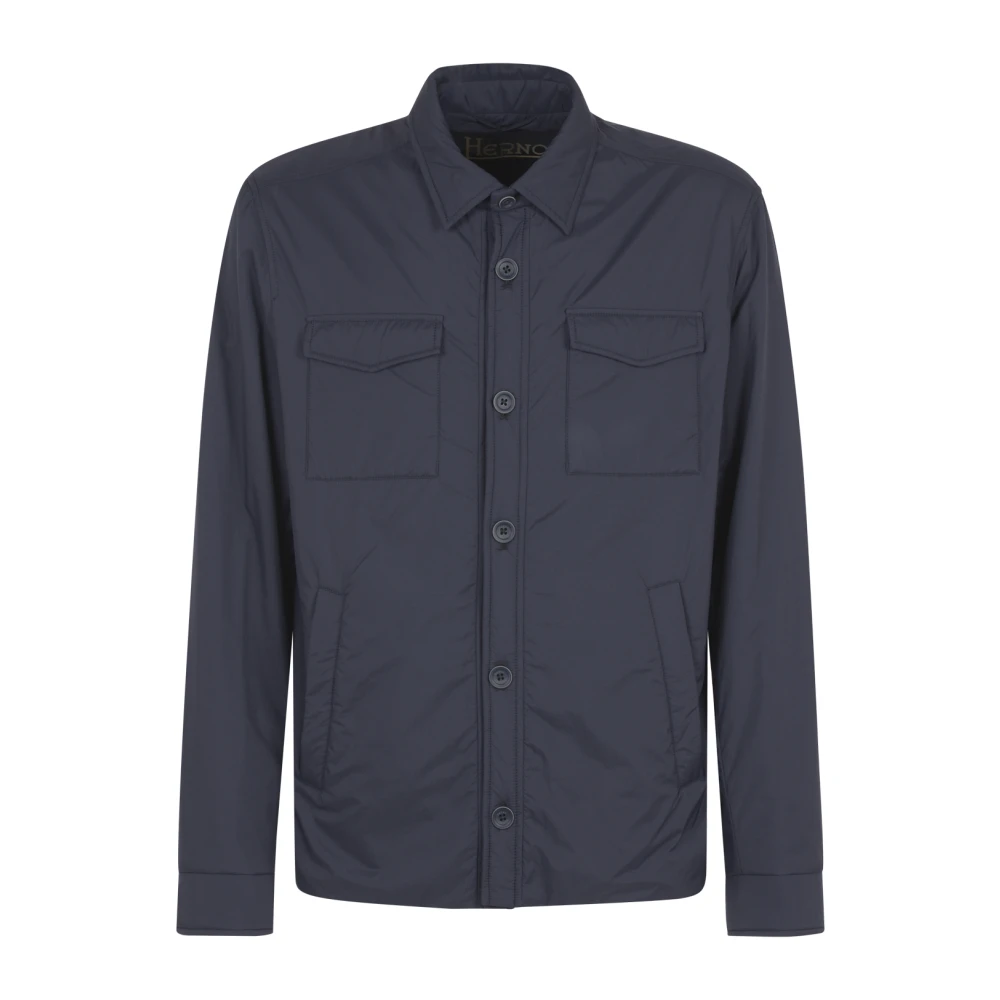 Herno Shirt Jacket Blue Heren